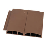 Klober Brown Profile-Line Twin Plain Tile Vent - KG9861
