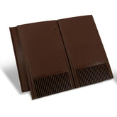Ulti-mate Brown Double Plain Tile Vent