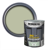 Ronseal 10 Year Weatherproof Wood Paint Satin Spring Green 750ml