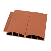 Klober Terracotta Profile-Line Twin Plain Tile Vent - KG9861