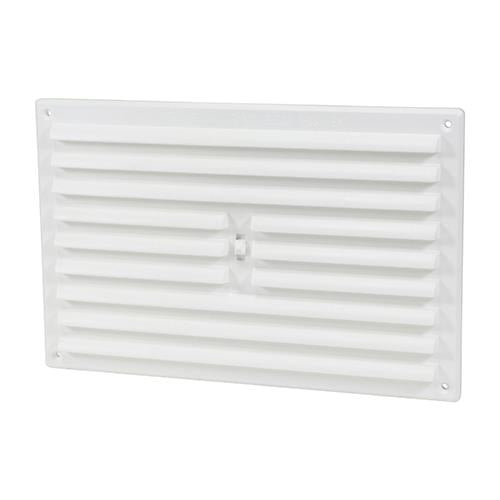 Timloc 9x6 Plastic Internal Hit and Miss Grille Vent White