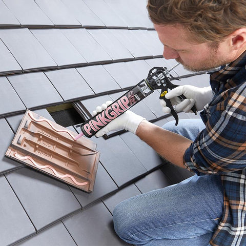 Everbuild Pinkgrip Adhesive Solvent Based – 350ml