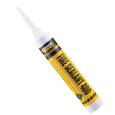 Everbuild Tecnic Fire Sealant 400 White 380ml