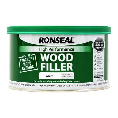 Ronseal High-Performance Wood Filler White 275g