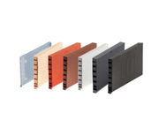 Timloc Cavity Wall Weep Vent 65h x 10w x 100lmm Terracotta
