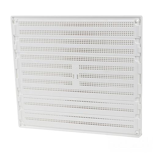 Timloc 9x9 Plastic Internal Hit and Miss Grille Vent White