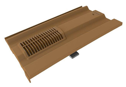 Timloc Brown Mini Castellated Tile Vent