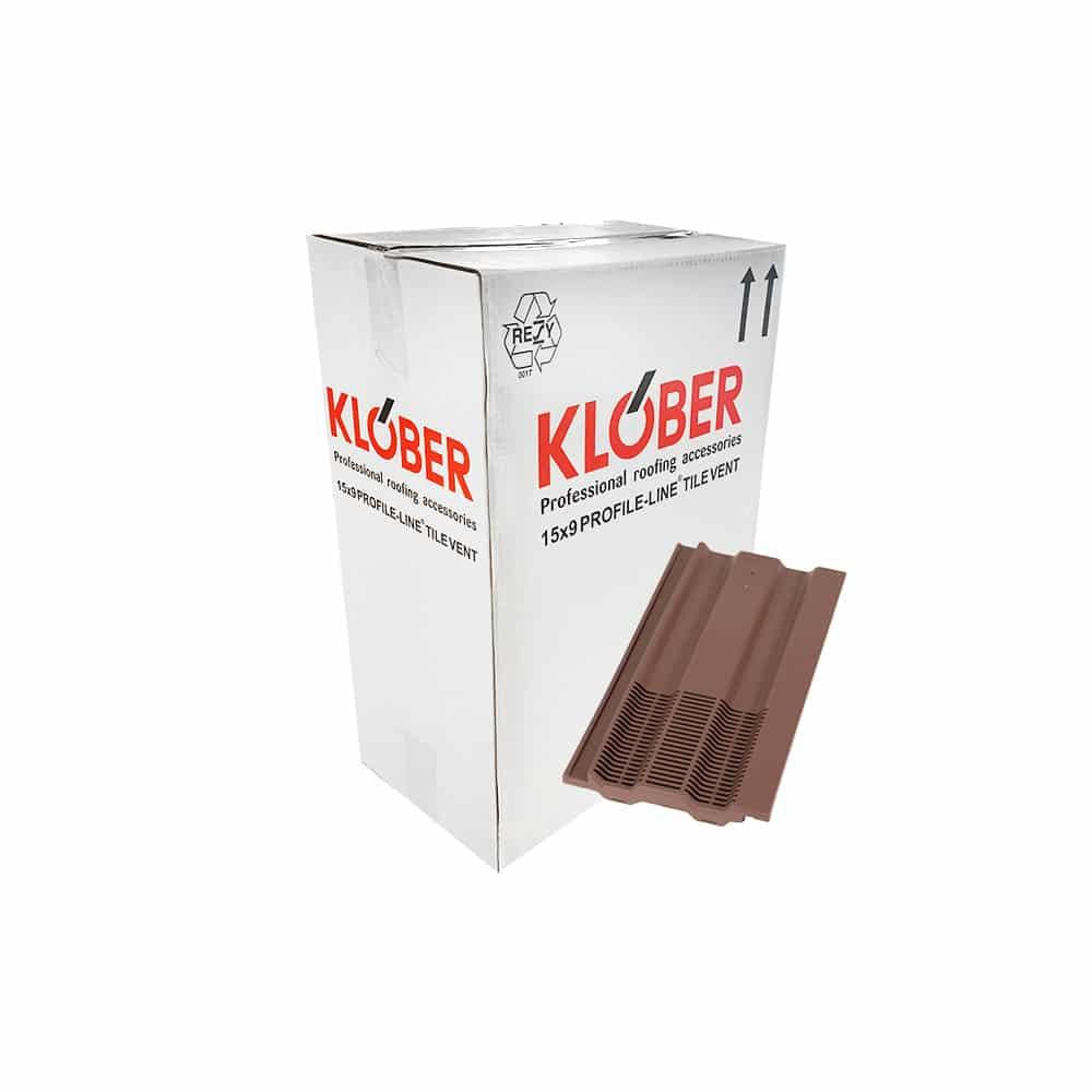 Klober 15x9 Tile Vent - Brown KG9690-0247 (Box of 10)