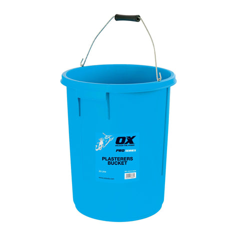 OX Tools Plasterers Bucket - Blue – 25 Litre