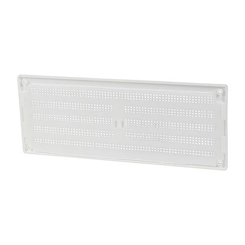 Timloc 9x3 Plastic Internal Louvre Grille Vent Fly Screen White