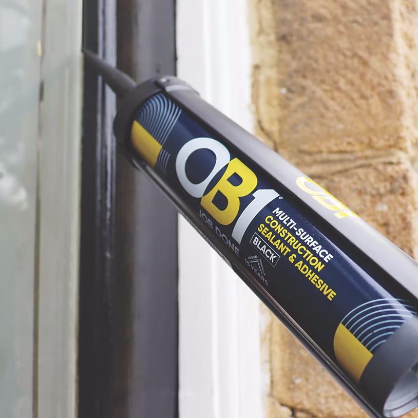 Bostik OB1 Sealant & Adhesive Black 290ml