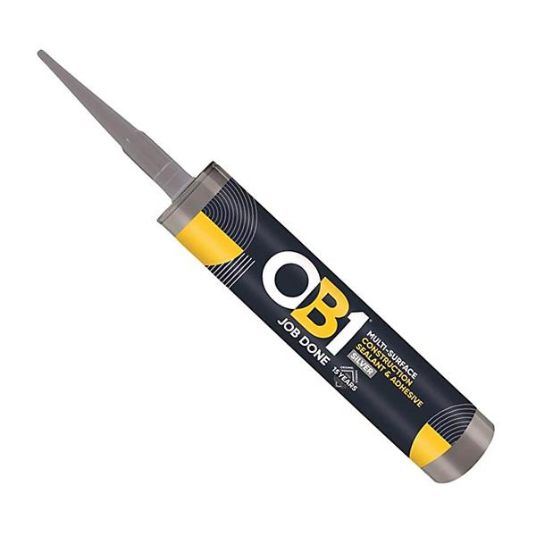 Bostik OB1 Sealant & Adhesive Silver 290ml