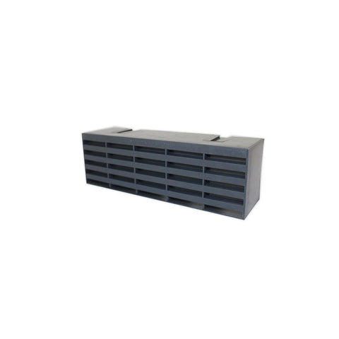 Blue/Black Timloc Plastic Airbrick