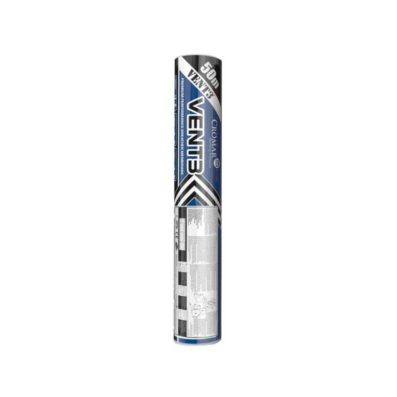 Cromar Vent 3 High Performance Breathable Membrane - 1m x 50m