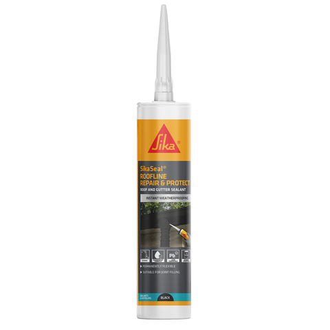 SikaSeal Roofline Repaire & Protect (ROOF & GUTTER SEALANT) Black