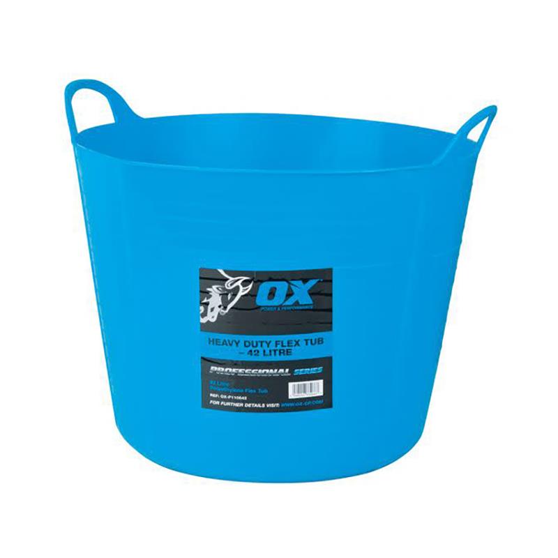 OX Pro Heavy Duty 42L Flexi Tub
