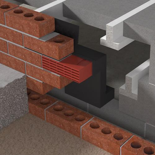 Timloc Underfloor Vent Horizontal Front Extension +115mm