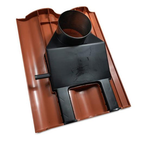 Ulti-Mate Antique Red Double Roman Roof Vent