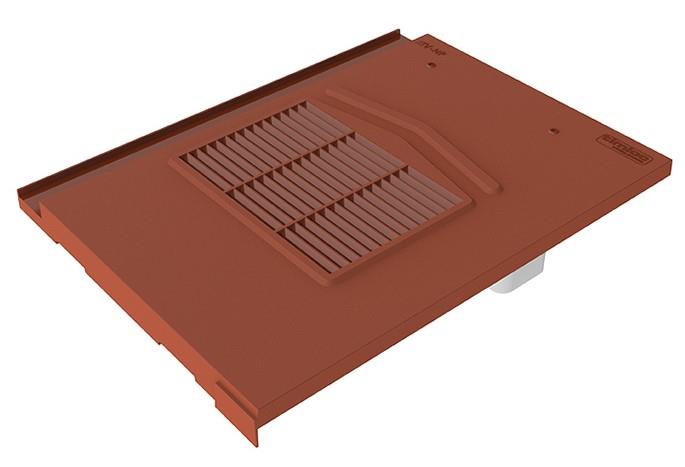Timloc Red Non-Profile Tile Vent