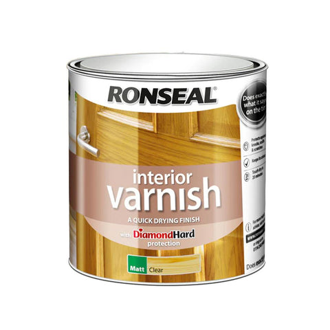 Ronseal Interior Varnish Matt Clear 2.5L