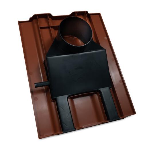 Ulti-Mate Terracotta Square Top Large Roof Tile Vent