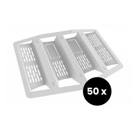 Timloc White Underlay Felt Lap Vent (Box of 50)