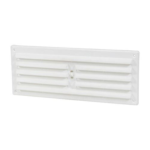 Timloc 9x3 Plastic Internal Hit and Miss Grille Vent White