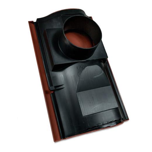 Ulti-Mate Red Single Pantile Tile Tile Vent