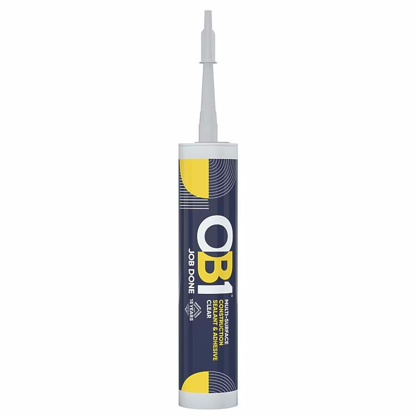 Bostik OB1 Sealant & Adhesive – Clear 290ml