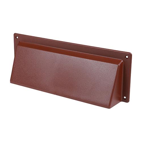 Timloc 9 x 3" Face Fit External Cowl 255 x 95mm Brown