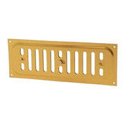 Timloc 9x3 Metal Internal Hit and Miss Louvre Vent Brass Anodised