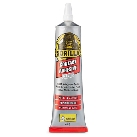 Gorilla Contact Adhesive Tube - Clear 75g