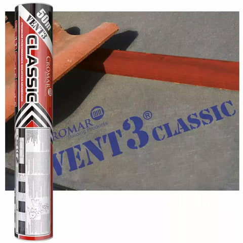 Cromar Vent 3 Classic Breathable Membrane - 1.5m x 50m