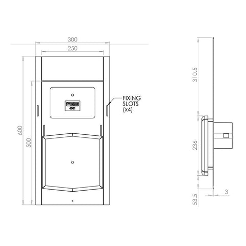 Timloc Universal Slate Roof Vent