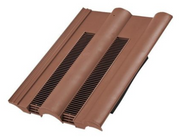 Hambleside Danelaw Antique Red Double Roman Tile Vent, TV15/3