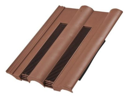 Hambleside Danelaw Antique Red Double Roman Tile Vent, TV15/3