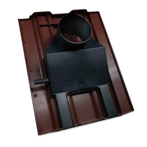 Ulti-Mate Antique Red Square Top Large Roof Tile Vent
