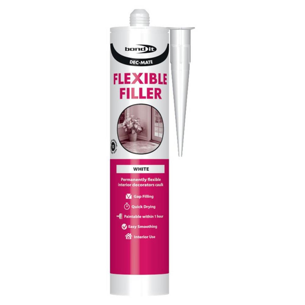 Bond It Dec-Mate Flexible Filler - White EU3 - 290ml