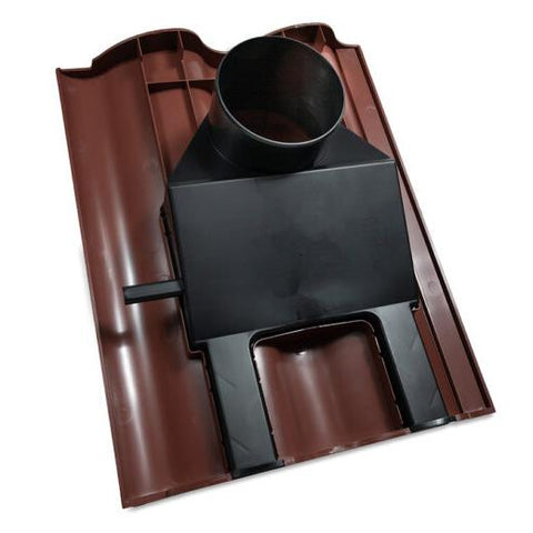Ulti-Mate Double Pantile Roof Vent Antique Red