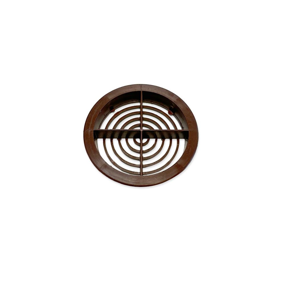 Brown Circular Soffit Vent