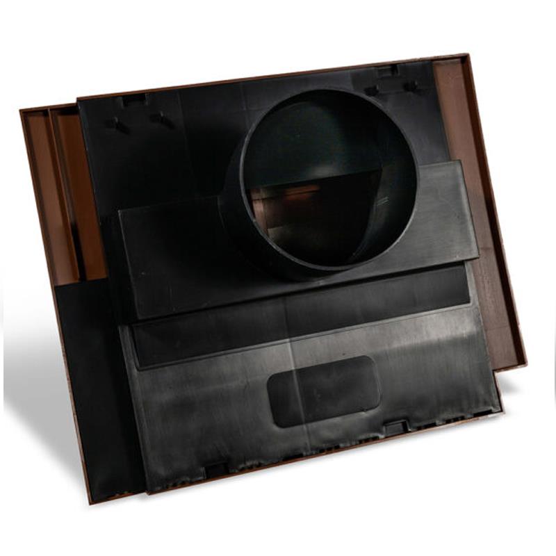 Ulti-mate Brown Double Plain Tile Vent