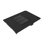 Timloc Black Flat Edge Roof Tile Vent