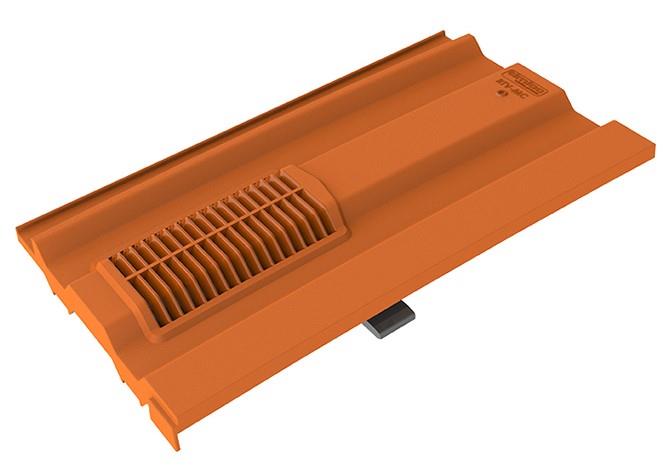Timloc Terracotta Mini Castellated Tile Vent