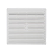 Timloc 9x9 Plastic Internal Louvre Grille Vent White