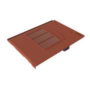 Timloc Red Flat Edge Roof Tile Vent