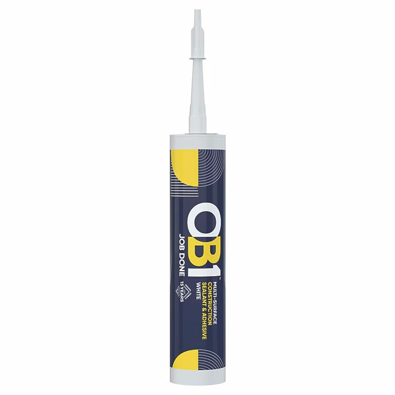 OB1 Sealant & Adhesive White 290ml