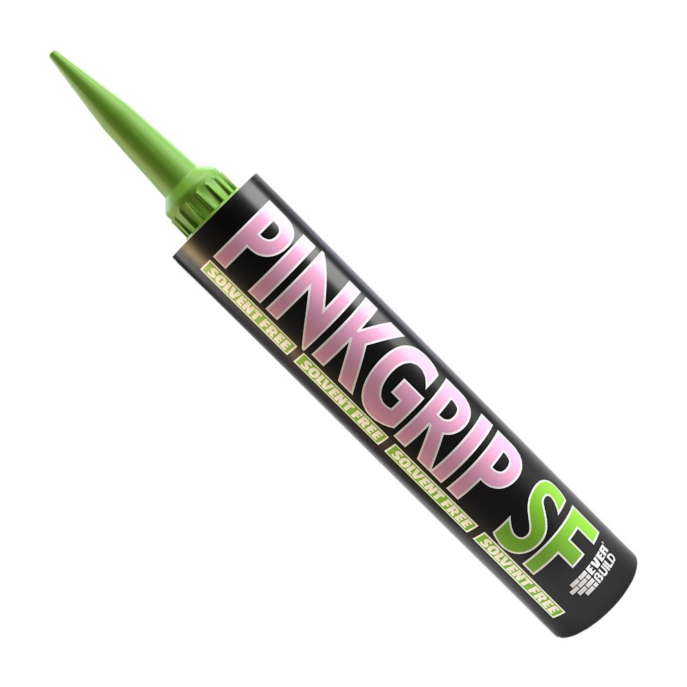 Everbuild Pinkgrip SF Solvent Free Adhesive – 380ml