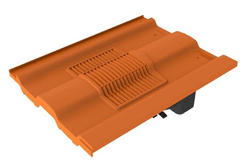 Timloc Terracotta Double Pantile Tile Vent
