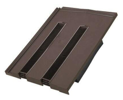Hambleside Danelaw Brown TV15/1 Flush Fitting Tile Vent