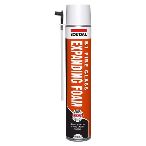 Soudal B1 Fire Class Expanding Foam Handheld - 750ml
